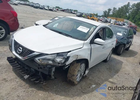 2019 Nissan Sentra Sv из США, поврежденный, VIN 3N1AB7AP1KY364586